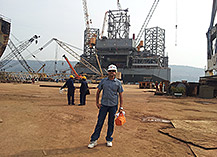 Offshore Rig OFC Work